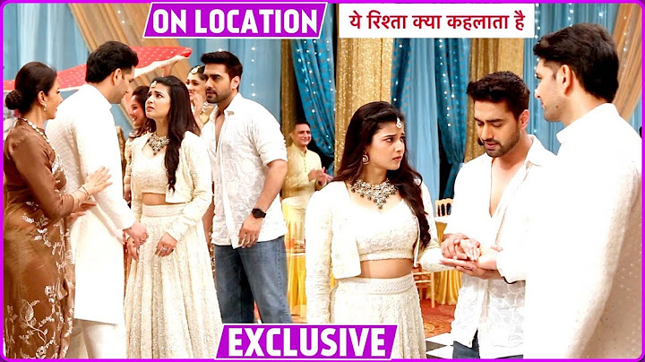 Yeh Rishta Kya Kehlata Hai| Abhira Ne Kia Armaan Sang Dance, Abhira Ko Hua GUILT |On Location
