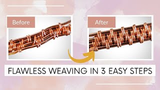 3 Tips for Beginners to Improve Wire Weaving Technique by Ellie's Handcrafted Jewelry 18,371 views 1 year ago 6 minutes, 7 seconds