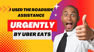 I used the Roadside Assistance Urgently provided by Uber Eats!