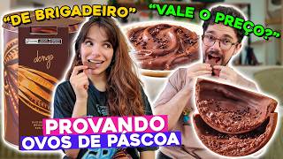 PROVAMOS o OVO de PÁSCOA de BRIGADEIRO!! MUITO BOM | #PáscoaTodoDia