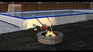 Iron Sleek Backyard Ice Rink Kits