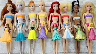 Disney Princess Doll Makeover ~ DIY Miniature Ideas for Barbie  Wig, Dress, Faceup, and More! DIY