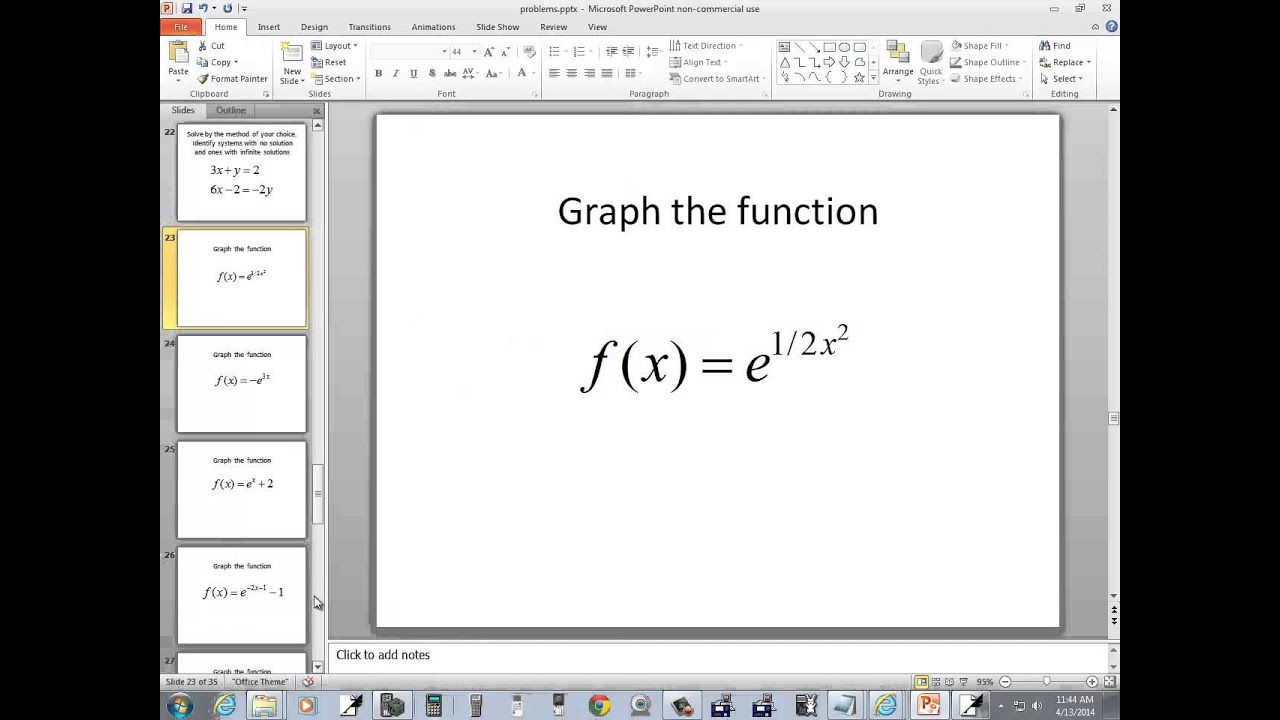 Calculus for Business_Economics - Homework - Natural Exponential ...