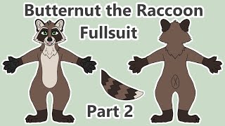 The Making of Butternut: Part 2 | Fursuit Timelapse