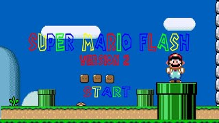 Super Mario Flash Version 2 Flash Game Walkthrough No Damage