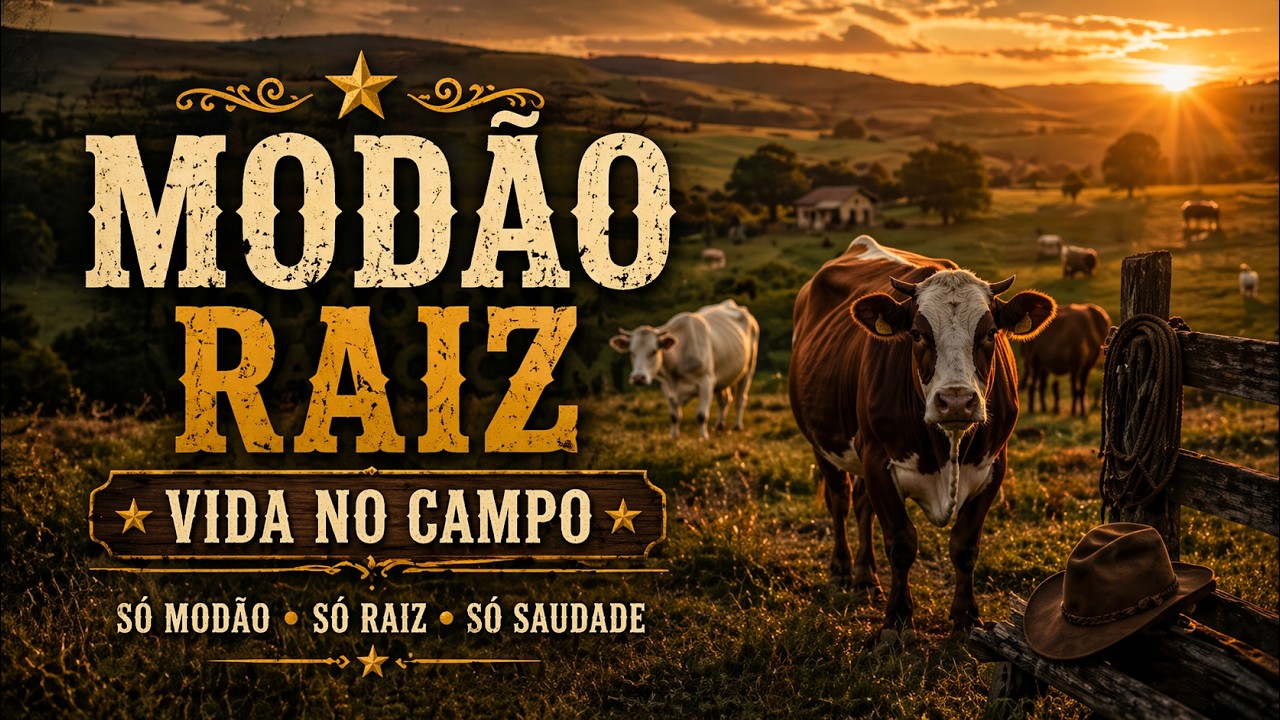 MODÃO SERTANEJO -  Vida no Campo e Tradição Caipira (Moda de Viola)