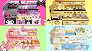 #how #diy 4DIY Miniature Sanrio characters Dessert shop ♥Kuromi♥My melody♥Cinnamoroll♥pompompurin