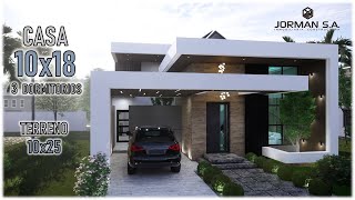 House Design | Modern House Design | 10x18m 2 Storey | 3 Bedrooms screenshot 3