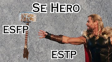 Extraverted Sensing Hero (Se) the Dominant Function of ESTPs and ESFPs