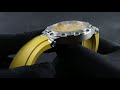 Bulgari Diagono Scuba Yellow 102788 Showcase Review