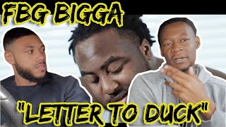 FBG Bigga -"Letter to Duck" (Official Music Video) Reaction Video