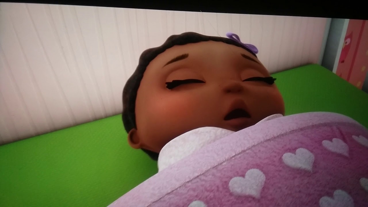 Me watching Doc McStuffins YouTube