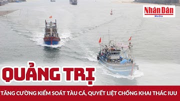 Quảng Trị tăng cường kiểm soát tàu cá, quyết liệt chống khai thác IUU | Báo Nhân Dân