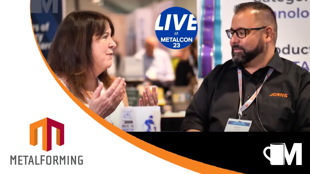 LIVE From METALCON 2023 with Marc Jorns and MetalForming - YouTube