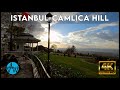 ⁴ᴷ⁶⁰ 🇹🇷 Walking on Çamlıca Hill Through the Unique View of Istanbul.(ISTANBUL  WALK)