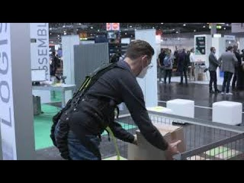 Mit Exoskelett sicher durch's Arbeitsleben - die stärksten Modelle auf der A+A in Düsseldorf