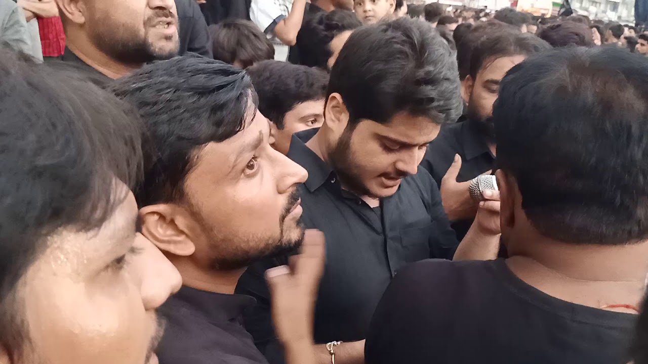 8 Muharram noha by Laraib Zaidi At Shiv Chowk Muzaffarnagar 2019