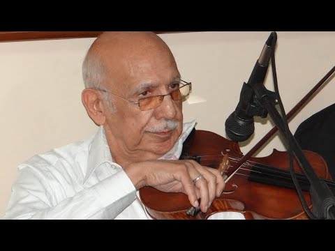 الاطلال اين من عينى حبيب ساحر فيه عز وجلال وحياء عزف شيخ العازفين الحج سعد محمد حسن