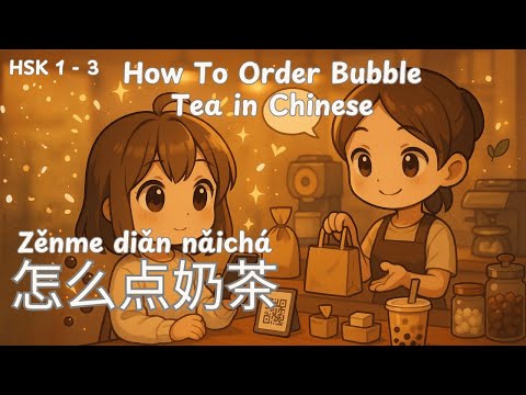 Cách gọi trà sữa bằng tiếng Trung
