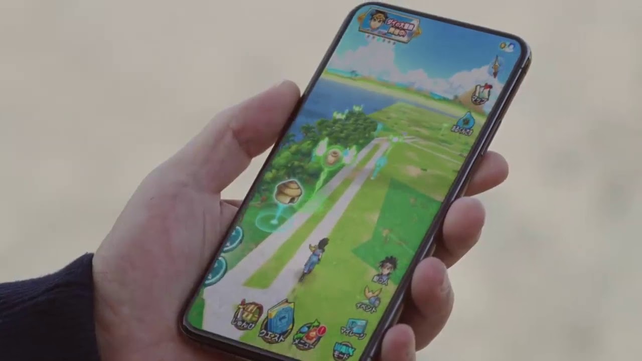 Dragon Quest Walk commercial mobile android ios cm pubドラゴンクエストウォークjp jpn japanese japan DQ rpg