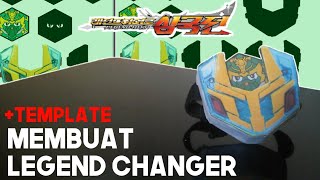 Membuat Legend Changer Legend Hero Template 레전드히어로 삼국전
