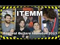 Itemm interview au festival guitare issoudun 2013