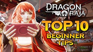 DRAGON RAJA ULTIMATE NEWCOMER GUIDE!! Top 10 Beginner Tips! screenshot 5