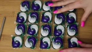 SATISFYING TIDE POD ASMR Wash yourself to sleep (tapping)