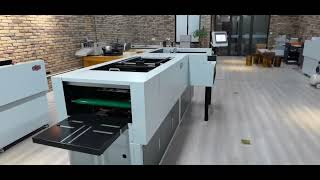 automatic casing in machine-lay flat-colgos