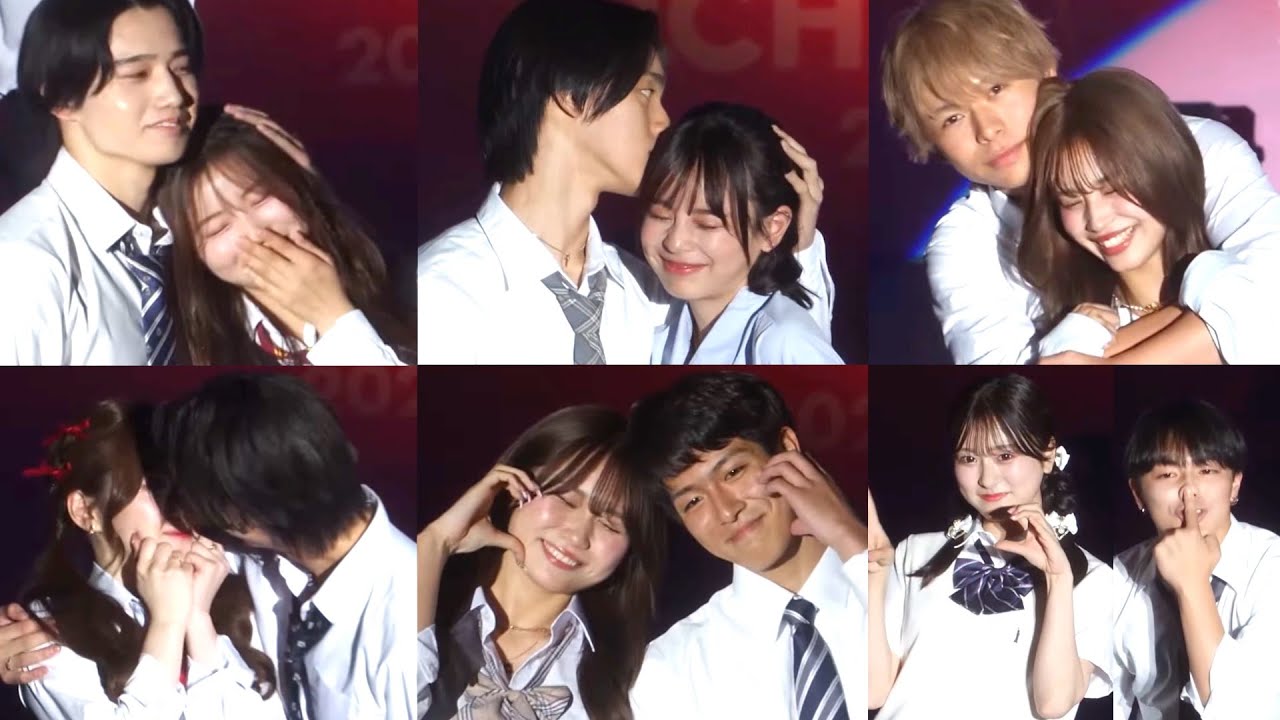 「今日好き」カップルがキス＆ハグ連発でラブラブ全開ランウェイ！えいきさ＆たいみな＆まうバオら人気カップル集結　『TGC teen ICHINOSEKI 2024』