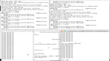ibm-mq v9.1 multi instance QManager HA demo using AWS EC2 & EFS