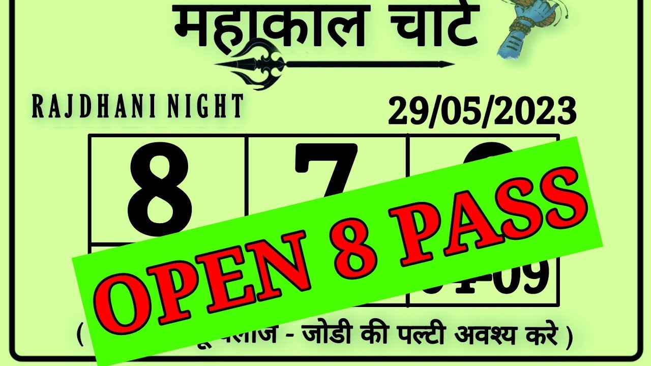 Rajdhani Night Chart