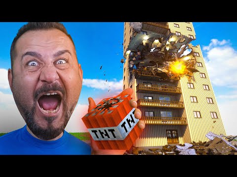 ÇOK GERÇEKÇİ ama ÇAKMA MİNECRAFT YENİ BÖLÜM! | ! TEAR DOWN PS5