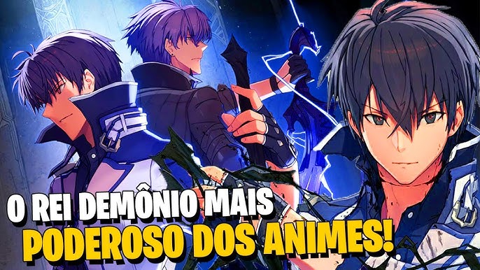 Novel sobre Rei Demônio Overpower reencarnado vai ter Anime - IntoxiAnime