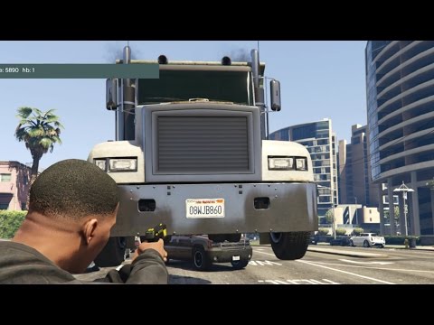 GTA 5 PC Mods Gravity Gun Mod