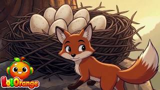 FARM ANIMALS 🦊 Fox Music🦊 Kids Songs & Nursery Rhymes | Educational music for babies | Lolorange