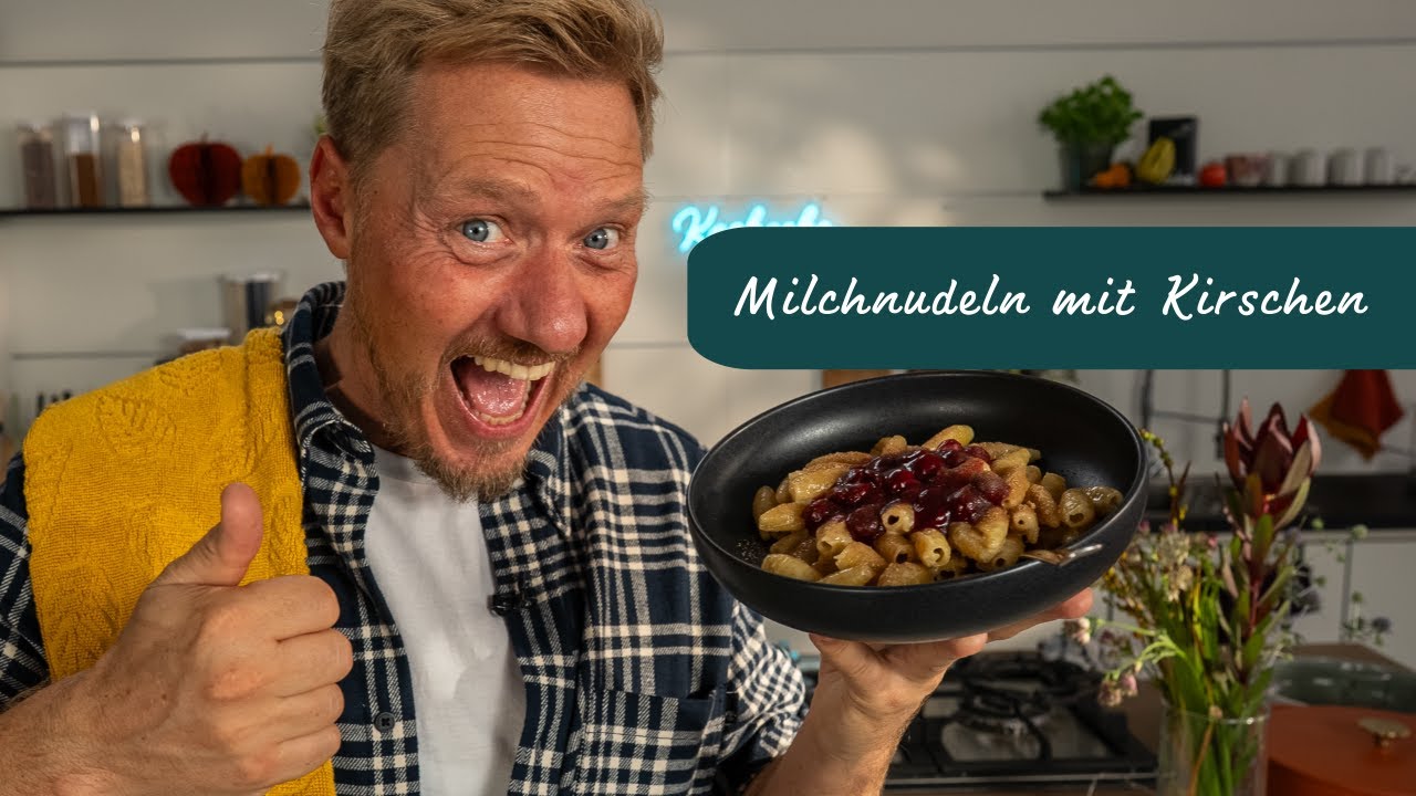 Süße Verführung - Milchnudeln & Kirschen🍒