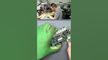 ⚡ Awaria sterownika w fabryce! ⚡#naprawa #elektronika #lutowanie #serwis #sterownik