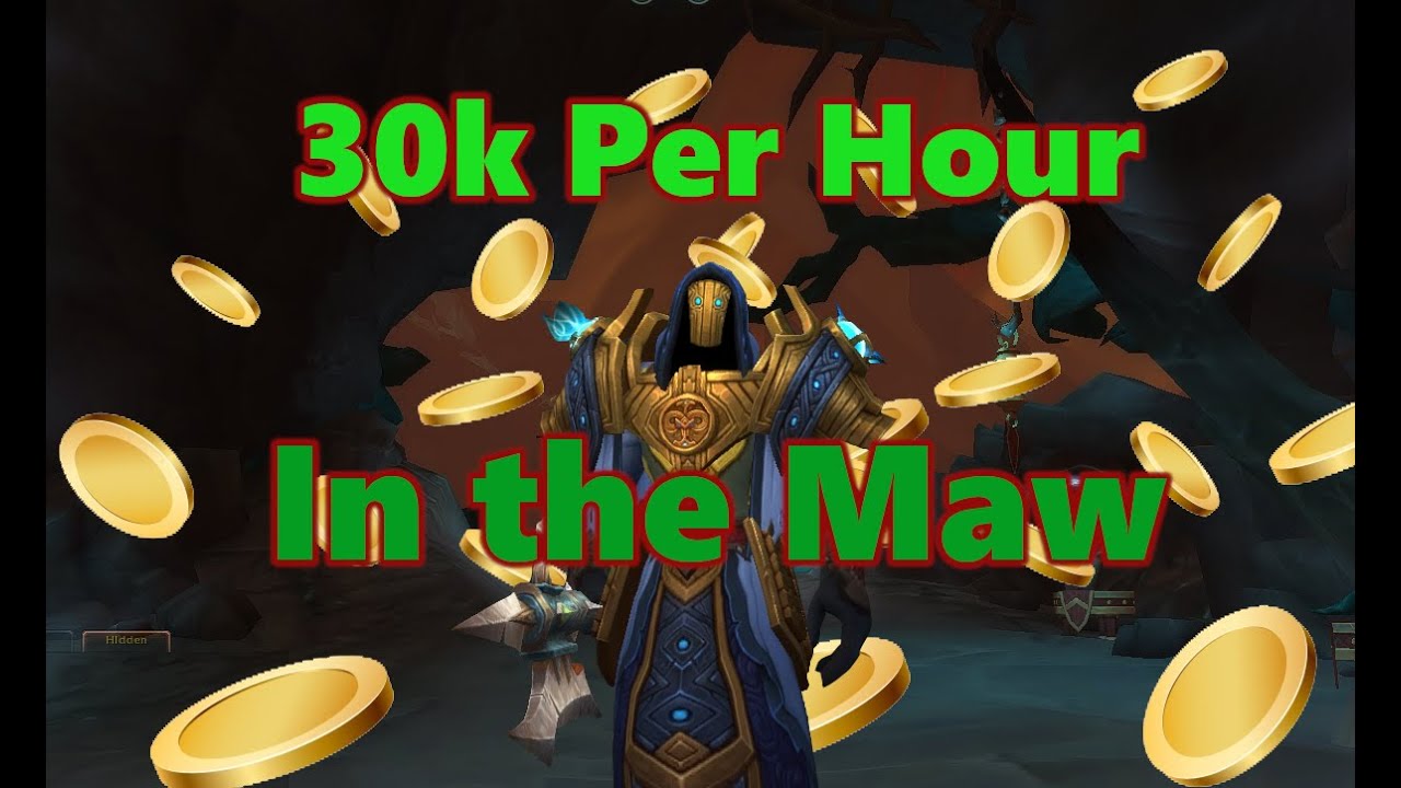 30k Per Hour in the Maw with Elethium and Nightshade! Shadowlands