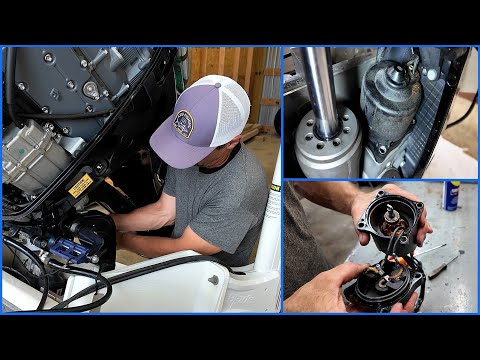 Suzuki DF250 Outboard Trim Motor Replacement