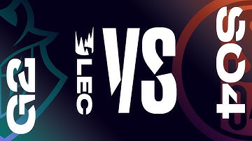 [ITA] LEC 2019 - W1D2 - G2 vs S04