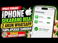 RESMI! Akhirnya! iPhone Bisa 2 Akun WhatsApp dalam 1 Aplikasi