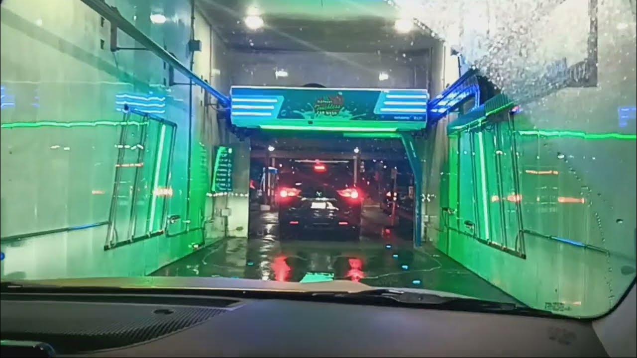 Nice Newer Washworld Razor Pink Elephant Car Wash, Covington WA