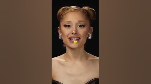 Ariana Grande singing Espresso by Sabrina Carpenter