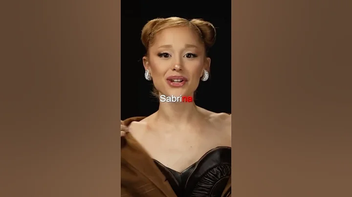 Ariana Grande singing Espresso by Sabrina Carpenter