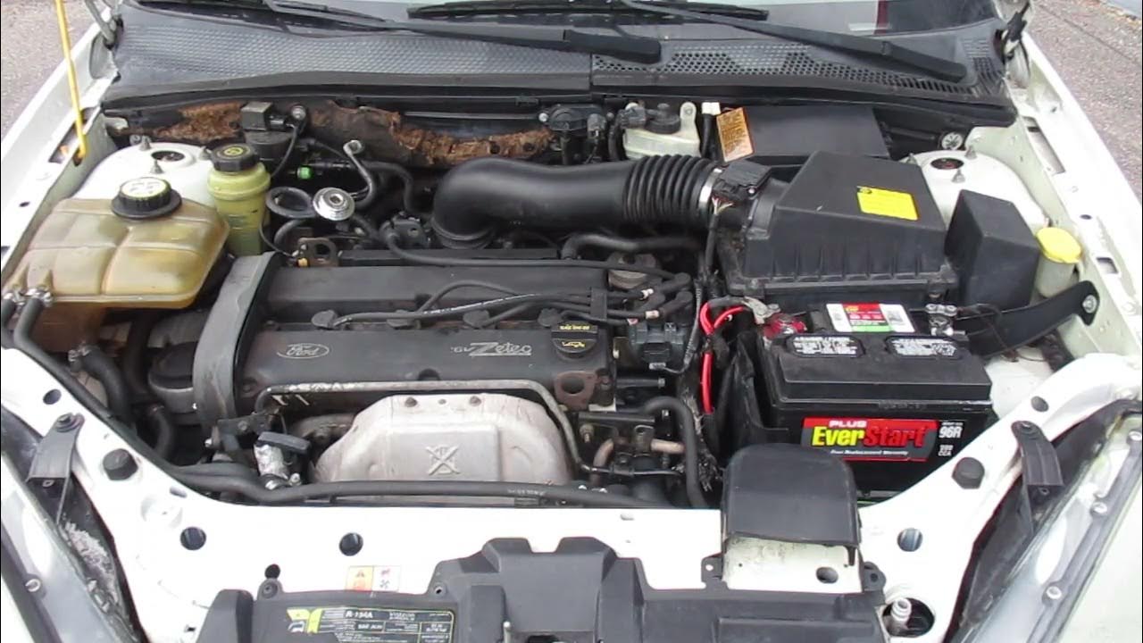 2002 Ford Focus ZX3 Engine - YouTube