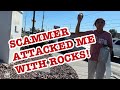Funeral scammer flips out when i expose her she attacked me
