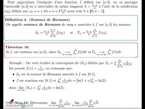 PostBac Intégration: Exercice