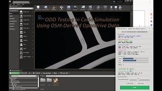 ODD Testing in Carla Simulation Using OSM-Derived OpenDrive Data