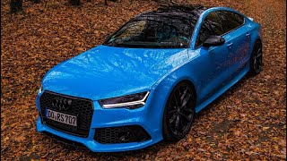 750Hp Audi Rs7 Performance Voodoo Blue (Audi Exclusive 1Of1) Sound, Exterior, Interior And More!